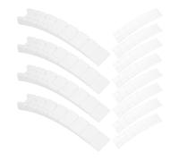 jojofuny 24 Pezzi Cunei di Livellamento per Mobili Cucina in Pp Bianco, Spessori per Garantire Stabilità e Bilanciamento, Design Versatile per Tavoli e Porte