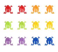 jojofuny 24 Pezzi Rana Saltare Giocattoli Per I Neonati Ragazzi All'aperto Ragazzo Giocattolo Da Bagno Giocattoli Per I Bambini Giocattoli Educativi Per Bambini Giocattoli