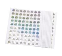 jojofuny 2400 pezzi Pass Etichette Adesive Qc Passed Rotonde Resistenti PVC per Controllo Qualità Magazzino e Monitoraggio Produzione Adesivi Autoadesivi Duraturi e Antisbiadimento per Uso