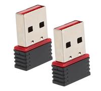jojofuny 2pezzi Adattatore Di Rete Usb Wireless Da Ricevitore Wireless Per Pc e Laptop Connettore Wireless Usb Per Computer e Notebook Adattatore Wireless Da Gioco Per Desktop