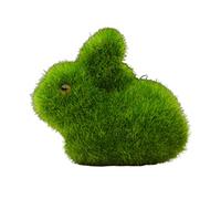 jojofuny 2pezzi Decorazione Desktop Mini Coniglio Verde Artigianato Simulato Per Ornamenti Casalinghi Design Delicato e Resistente Atmosfera Accogliente Per Ufficio e Casa