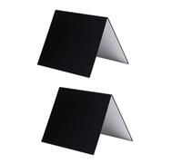 jojofuny 2pezzi Foldable Photography Reflector Light Reflector for Food and Still Life Photography Easy to Carry Adjustable Angle Portable Lighting Accessory