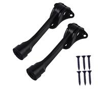 jojofuny 2pezzi Parti del Dispositivo Anticollisione Supporto per Ferma Premium in Zinco Ferma Base Ampia per Dispersione Impatto Parete