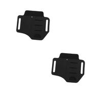 jojofuny 2pezzi Porta Utensili Pelle Pu Per Torce e Multitool Organizer Da Cintura Per Campeggio e Attività Outdoor Resistente e Versatile Per Amici e Famiglia