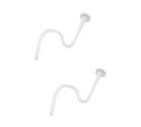 jojofuny 2pezzi Puntello Accessorio Flessibile Per Caricatore Per Prevenire e Garantire Circolazione Facile Utilizzare e Compatibile Maggior Parte Lavatrici