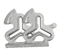 jojofuny 2pezzi Strumento di Posizionamento per Cucito in Righello per Macchina da Cucire e Quilting Strumento di Misurazione per Patchwork di Vestiti e Fai da Te