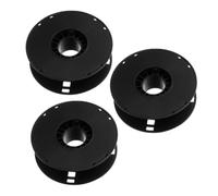 jojofuny 3 pezzi Bobine per Filo Leggere in Plastica Nero Organizer Multifunzionale per Cavi Avvolgicavo Compatto Antigroviglio per Fili Elettrici Cavi e Corde per Prolunga Campeggio e Uso