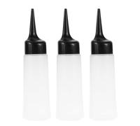 jojofuny 3 Pezzi Bottiglia per Shampoo Colorante Chioma 150ml in Pp, Contenitore Ricaricabile per Applicazione Balsamo e Trattamento Cuoio Capelluto, per Saloni Parrucchieri