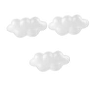 jojofuny 3 Pezzi Decorazione Vivaio Piccole Palline di Polistirolo Arredamento della Camera Nube Artificiale Schiuma Palline Puntello di Bianca Drago Poli