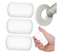 jojofuny 3 Pezzi Stucco Sigillante Bianco per Riparazione Buchi Muro e Tubi Colla Fango Durevole per Uso Interno Rapido e Resistente