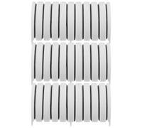 jojofuny 3 Scatole di Strisce Adesive per Ciglia Autoadesive Nere Applicatore per Ciglia Waterproof e Resistente al Sudore Set da 30 Pezzi per Extension e Trucco Professionale