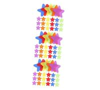 jojofuny 3 Set Adesivi Stellati Colorati Per Pavimenti Marker Educativi Per Facili Usare Per Controllo Comportamento E Apprendimento Colori Scuole E 30 Pezzi*3