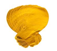 jojofuny 3 Set Carta Sacrifici per Animali Forma Giallo Offerta per Cerimonie Commemorative Carta Aluminio Resistente per Riti Funebri Pet