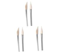 jojofuny 3 Set Coltello Agata Brunitore per Lucidare L'agata Attrezzo Polacco Attrezzi Gioielli Utensili Brunitore di Agata Strumento di Brunitura Portatile Acciaio Inossidabile 2 Pezzi * 3