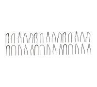 jojofuny 3 Set Penna A Filamento Riscaldante Filo Maker di Gnocchi Visualizzazione Ad Anello Intaglio Legno Scultura Legno Punte Brucianti Punte di Masterizzazione per Pirografia 10 Pezzi*3