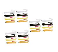 jojofuny 3 Set Segnalibri Animali Colorate Giallo Nero Bianco Arancione Ruler E Decorativo Per E Studio Per Scuola E Ufficio 8 Pezzi * 3