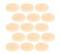 jojofuny 30 Pezzi Creatore di Chignon Coreano Bianco Piccolo, Accessori per Chioma da Ufficio Antiscivolo, Modellatore Rapido per Acconciature da Matrimonio e Uso Quotidiano