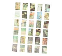 jojofuny 30pezzi Kit Collage da Parete Carte Sfondo Naturale Materiale per Album e Diario Decorazioni Fai da Te per Stanze Immagini Collage per Casa
