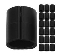 jojofuny 32 Pezzi Protezioni Antiscivolo per Gambe Sedie da 25-30 Mm in Plastica, Piedini per Mobili Funzione Silenziosa e Ammortizzante, Copripiedi Protettivi per Pavimenti in Legno,