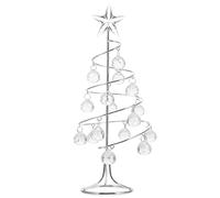 jojofuny 3pezzi Albero Di Natale Ferro Decorativo Per Scrivania Addobbo Natalizio Chic e Pratico Decorazione Per Ufficio e Ristoranti Materiale Resistente Con Cristalli