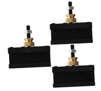 jojofuny 3pezzi Mini Lathe Tool Holder Kit Per Cambio Utensili Portautensili Per Tornitura Precisione e Versatilità Per Lavorazioni Meccaniche