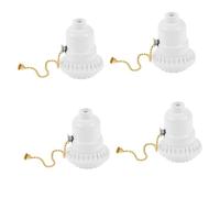 jojofuny 4 Pezzi Lampada Da Tavolo Supporto Della Lampada Accessorio Della Presa Per Le Luci Lampadina Supporto Della Della Luce Di Soffitto Parti Della Tirare Base