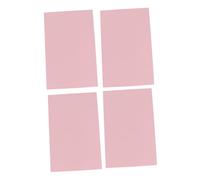 jojofuny 4 Pezzi Timbro in Mattoni Blocchi da Intaglio timbri di Ceramica per Argilla timbri in Argilla Fabbricazione Principianti mestiere Blocco Timbro di Gomma Blocco di Gomma TPR Rosa