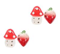 jojofuny 4 Pz Ocarina Rana Fragola Ocarine Per Principianti a Giocattolo Per Ocarine Strumento Per Bambini Strumento Giocattolo Giocattoli Ceramica Argilla Cartone Animato Viaggiare