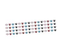 jojofuny 4 Set Accessori Per Le Orecchie Delle Cuore Ciondolo Love Charms Ciondoli Per L'artigianato Crafting Charms Goccia D'olio 24 Pezzi*4