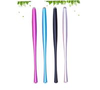 jojofuny 4pezzi Pennino Capacitivo Metallo Con Punta Fibra Per Penna Per Scrittura e Disegno Compatibile Con Smartphone e Tablet Rosso Nero Blu Argento