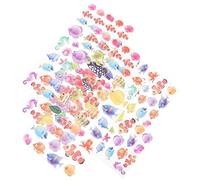 jojofuny 5 Fogli Adesivi Animali per Stickers Kawaii per Decorare Insegnare e per Scuole e attività Creative