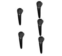 jojofuny 5 Pezzi custodia per forbici coperture a forbice cesoie protettore sarto Copertina cucire fodero cover protettiva protezione della copertura delle forbici pu Black