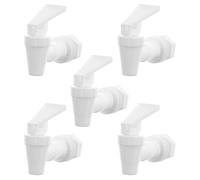 jojofuny 5 pezzi di ricambio per erogatore d'acqua - Rubinetto in plastica, rubinetti, rubinetti, valvole, leva per bevande, versatore per accessori per erogatore d'acqua