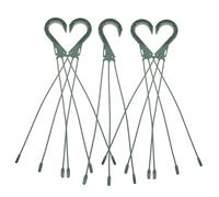 jojofuny 5 pezzi Ganci Appendivasi da Parete in Plastica Resistenti per Giardino e Balcone Portavasi Esterni per Fioriere Sospese Ganci per Vasi di Piante Verdi Facili da Montare e Adatti