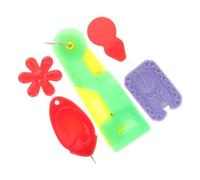 jojofuny 5 Pezzi Infila Ago Cucire Attrezzo Infila per Maglieria Kit da Cucito Aghi Grandi Dovere Bisogno Filettatura Se Stesso Aiuto Aghi da Cucito Filo Facile Plastica Colore Casuale