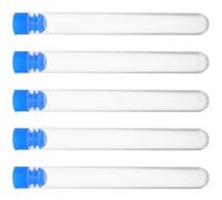 jojofuny 5 Pezzi Portaghi Trasparente per Cucito Organizer Aghi Cucito in Plastica Chiara Custodie Aghi per Forniture Ricamo Dimensioni