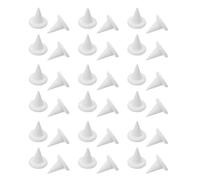 jojofuny 50 Pezzi Chiodi di Supporto a Forma Conica in Ceramica Refrattaria Riutilizzabili per Forni ad Alta Temperatura, Strumenti di Supporto per Cottura Stabile e Uniforme, Accessori
