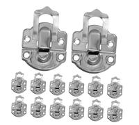 jojofuny 50 Pezzi Fibbia hardware per sacchetti Treasure Chest Lock HASP retrò a disattivazione Chiusura in alla fibbia Treasure Chest Hasp Lock Clietta