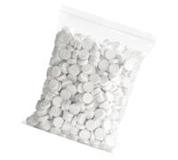 jojofuny 500 Pezzi Fogli Maschera Viso Compressi Non Tessuto Bianco, Leggeri e Assorbenti, Monouso per Viaggi e Cura della Pelle Delicata