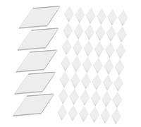 jojofuny 500 pezzi Specchietti Adesivi Mosaico Piastrelle in Vetro Autoadesive Piccole Decorazione Versatile per Pareti Creazioni Artigianali e Gioielli Finitura Lucida Resistente e Facile