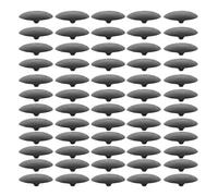 jojofuny 500 Pezzi Tappi Coprivite Rotondi in Plastica Nera Impermeabili per Mobili e Montaggio Specchi, per Installazioni Armadi e Progetti Domestici