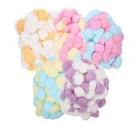 jojofuny 500pezzi Pallini Colorati Cotone Per Nido Di Piccoli Animali Batuffoli Per Fai Da Te Per Artigianato e Decorazioni