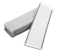 jojofuny 6 Panni di Ricambio in Microfibra per Scopa Piatta 36X11 CM Testine Autoadesive Lavabili per Pulizia Pavimenti Legno e Piastrelle Panni Riutilizzabili per Uso Domestico Cambio