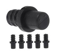 jojofuny 6 pezzi Adattatore Manico Scopino Wc Autobloccante Connettore Resistente per Testine Ricambio Bagno Accessorio Durevole e Versatile per Pulizia Efficiente Igienica