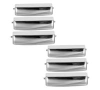 jojofuny 6 Pezzi Pulsante Coperchio Cuoci-riso in Abs e Acciaio, Argento, Compatibile Pentola Elettrica per Coperchio del Rice Cooker, Uso in Cucina