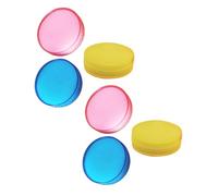 jojofuny 6 pezzi Spugnette Umidificanti per Dita per Contare Denaro Applicazione Precisa di Umidità Assorbimento Efficiente Facili da Pulire per Settore Bancario e Ufficio