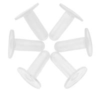 jojofuny 6 pezzi Tettarelle per Bottiglia Agnelli e Pecore Strumenti Alimentazione Resistenti Anti-morso per Animali Orfani Pacifier Multifunzionale per Vitelli Cani e Gatti