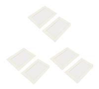 jojofuny 6 Set Di Sacchetti Autosigillanti in Plastica Pressata Per Fiori Secchi Organizer Decorativo Con Finestra E Chiusura Facile Per Riporre I Fiori.