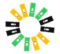 jojofuny 60pezzi Berretto Ponticello Corto Nero Verde Giallo Per Schede Principali Connettori Circuito Kit Autocostruzione Per Riparazione Hard Disk e Unità Cd Dvd