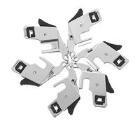 jojofuny 6pezzi Adattatore Piedino Premistoffa Macchina Cucire Domestica Adattatore Supporto Piedino Cucire